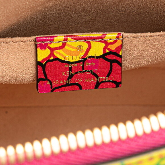 GUCCI Pink Leather Horsebit Shoulder Bag - Picture 10 of 13